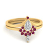 Load image into Gallery viewer, tiara-pear-bezel-pink-sapphire-wedding-ring-set-in-yellow-gold-FD1046PEGSADRPI-NL-YG?v=1761911422