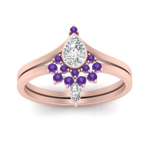 tiara-pear-bezel-purple-topaz-wedding-ring-set-in-rose-gold-FD1046PEGVITOANGLE5-NL-RG?v=1761911422
