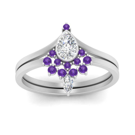 tiara-pear-bezel-purple-topaz-wedding-ring-set-in-white-gold-FD1046PEGVITOANGLE5-NL-WG?v=1761911422