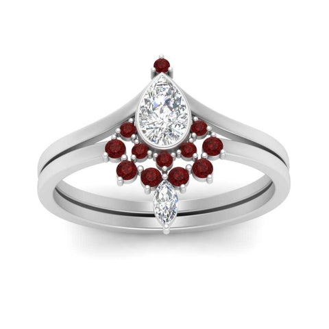 tiara-pear-bezel-ruby-wedding-ring-set-in-white-gold-FD1046PEGRUDRANGLE5-NL-WG?v=1761911422