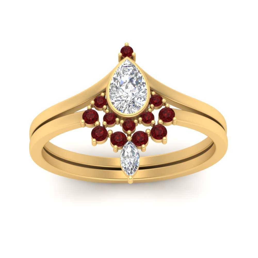 tiara-pear-bezel-ruby-wedding-ring-set-in-yellow-gold-FD1046PEGRUDRANGLE5-NL-YG_45314c00-615f-451d-a1ac-150a70997f59?v=1761911441