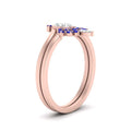 Thumbnail 7 - tiara-pear-bezel-sapphire-wedding-ring-set-in-rose-gold-FD1046PEGSABLANGLE2-NL-RG?v=1761911422