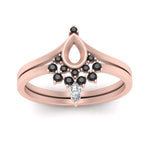 Load image into Gallery viewer, tiara-semi-mount-bezel-black-diamond-wedding-ring-set-in-rose-gold-FD1046SMGBLACKANGLE5-NL-RG?v=1757575017