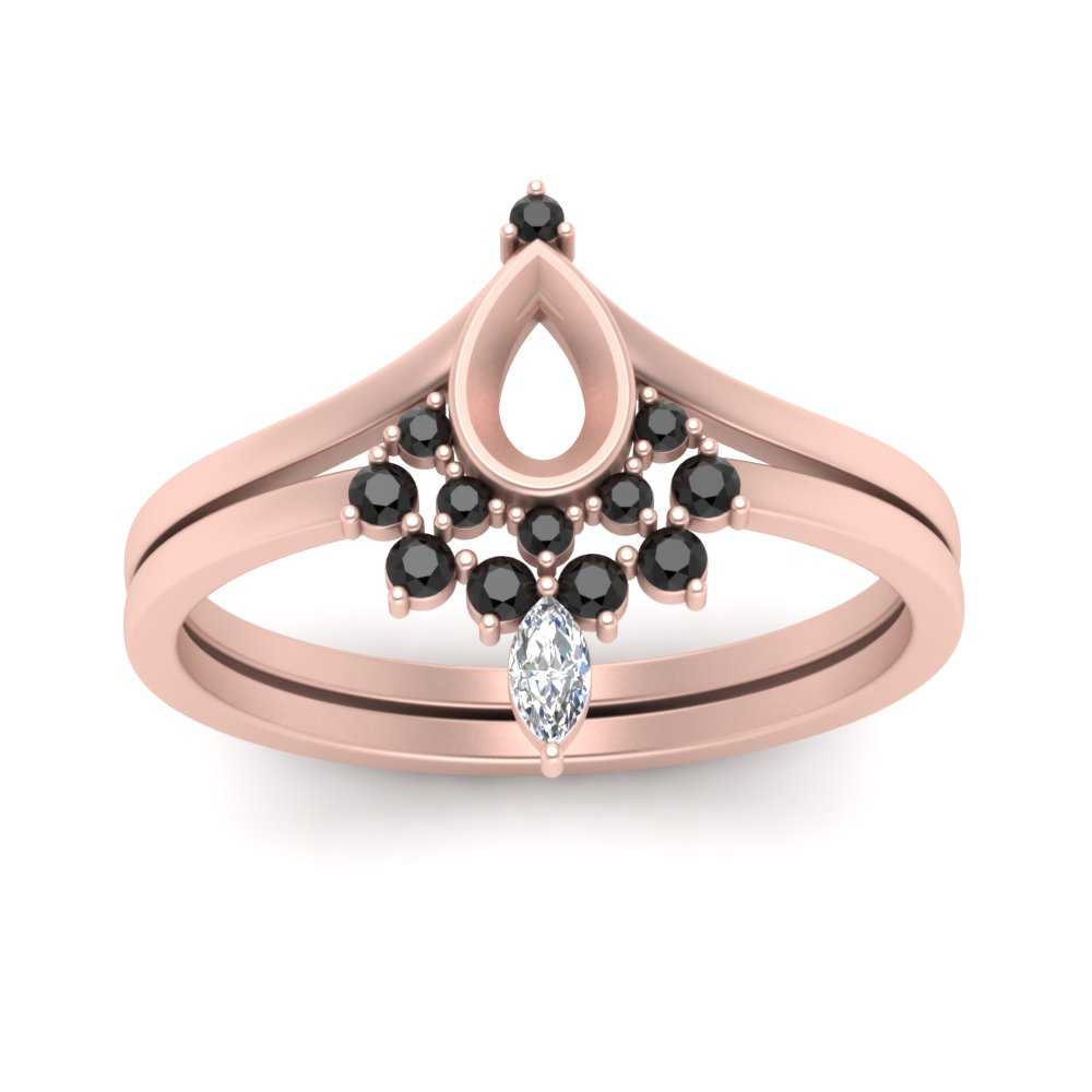 tiara-semi-mount-bezel-black-diamond-wedding-ring-set-in-rose-gold-FD1046SMGBLACKANGLE5-NL-RG?v=1757575017