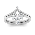 Load image into Gallery viewer, tiara-semi-mount-bezel-diamond-wedding-ring-set-in-platinum-FD1046SMANGLE5-NL-WG?v=1757575017