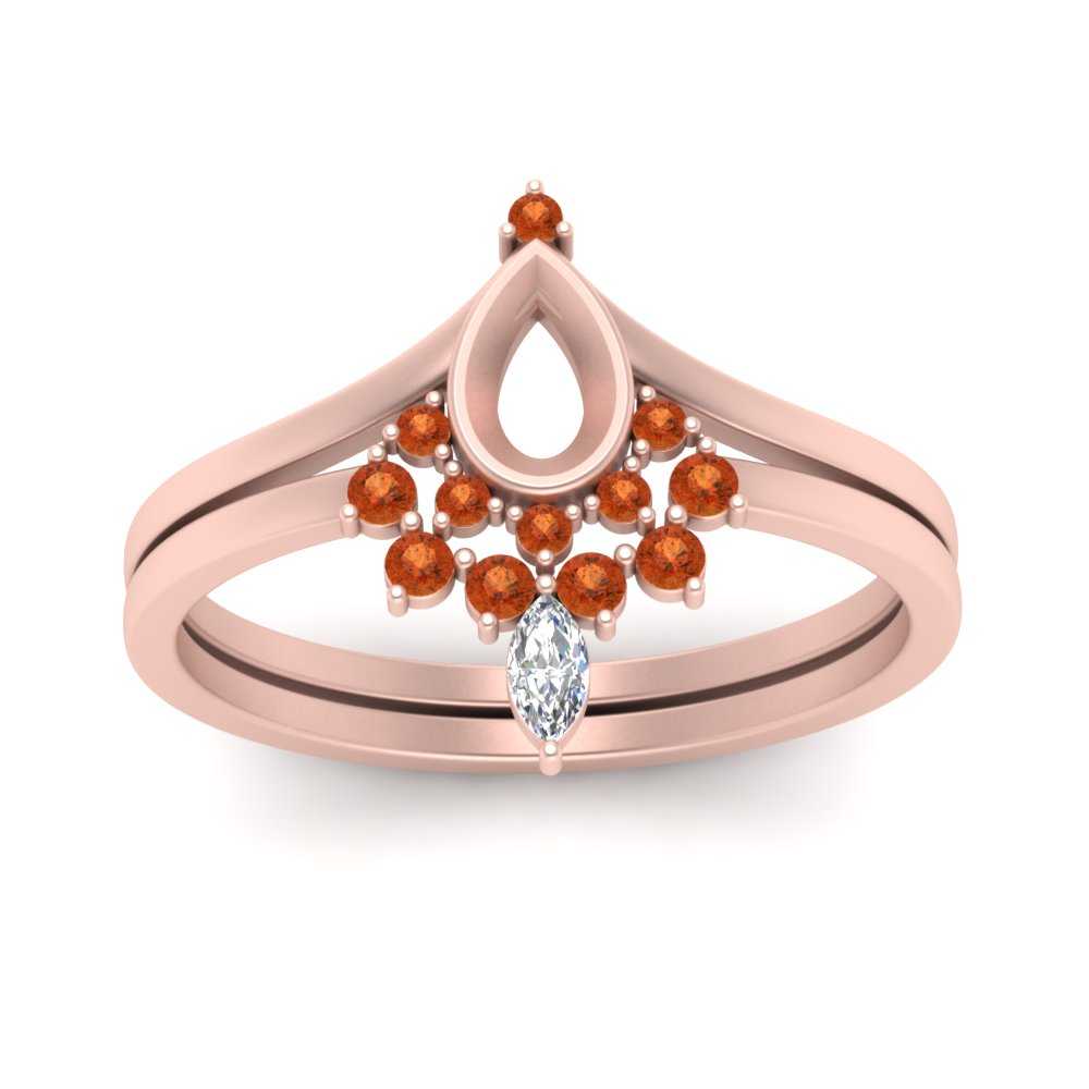 tiara-semi-mount-bezel-orange-sapphire-wedding-ring-set-in-rose-gold-FD1046SMGSAORANGLE5-NL-RG?v=1757575017