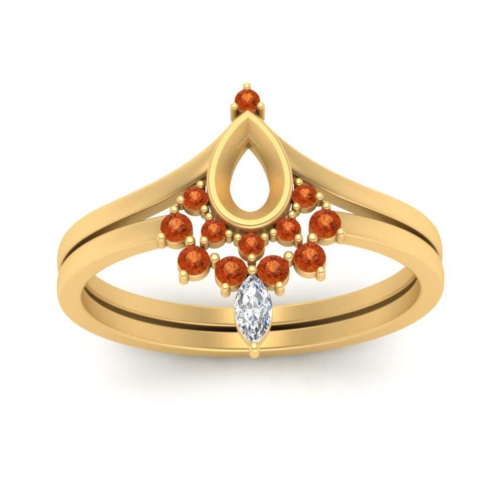 tiara-semi-mount-bezel-orange-sapphire-wedding-ring-set-in-yellow-gold-FD1046SMGSAORANGLE5-NL-YG?v=1757575017