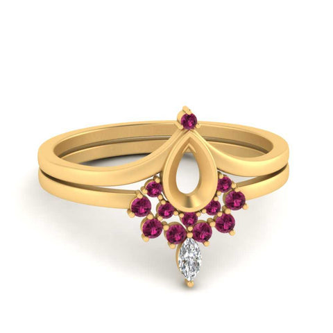 tiara-semi-mount-bezel-pink-sapphire-wedding-ring-set-in-yellow-gold-FD1046SMGSADRPI-NL-YG?v=1757575017