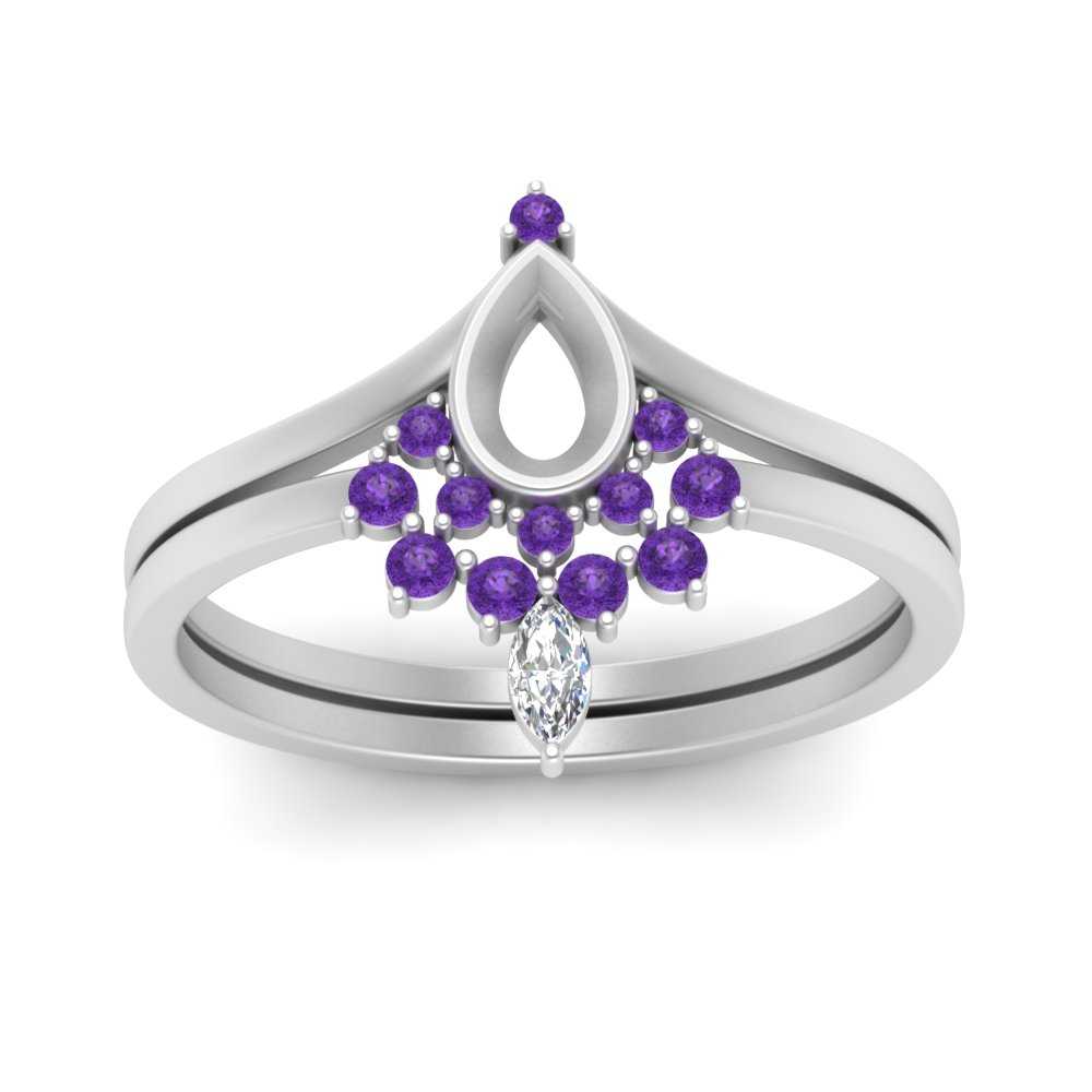 tiara-semi-mount-bezel-purple-topaz-wedding-ring-set-in-white-gold-FD1046SMGVITOANGLE5-NL-WG?v=1757575017