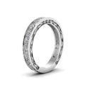Thumbnail 8 - timeless-vintage-looking-pave-diamond-wedding-ring-for-women-in-14K-platinum-FDENS3543BANGLE1-NL-WG