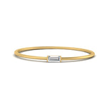 Load image into Gallery viewer, Tiny Baguette Stackable Ring
