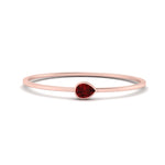 Load image into Gallery viewer, tiny-pear-ruby-stacking-ring-in-rose-gold-FD9394PERGRUDR-NL-RG.jpg
