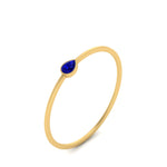 Load image into Gallery viewer, tiny-pear-sapphire-stacking-ring-in-yellow-gold-FD9394PERGSABL-NL-YG.jpg
