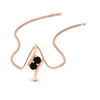 Load image into Gallery viewer, together-forever-black-diamond-two-stone-bypass-pendant-in-FDPD11485GBLACKANGLE1-NL-RG