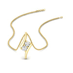 Load image into Gallery viewer, together-forever-diamond-two-stone-bypass-pendant-in-FDPD11485ANGLE1-NL-YG
