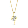 Load image into Gallery viewer, together-forever-diamond-two-stone-bypass-pendant-in-FDPD11485ANGLE1-NL-YG