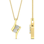 Load image into Gallery viewer, together-forever-diamond-two-stone-bypass-pendant-in-FDPD11485ANGLE1-NL-YG
