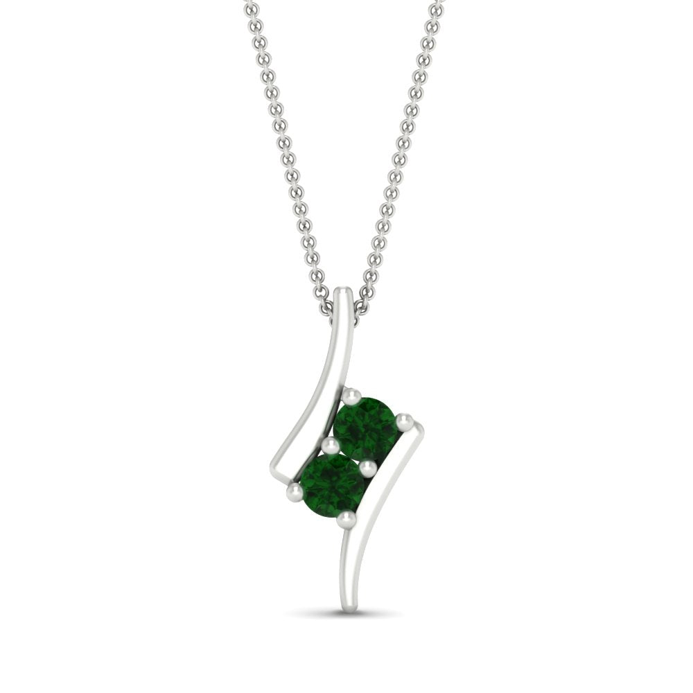 together-forever-emerald-two-stone-bypass-pendant-in-FDPD11485GEMGRANGLE1-NL-WG