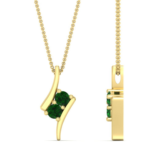 together-forever-emerald-two-stone-bypass-pendant-in-FDPD11485GEMGRANGLE1-NL-YG