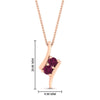 Load image into Gallery viewer, together-forever-pink-sapphire-two-stone-bypass-pendant-in-FDPD11485GSADRPIANGLE1-NL-RG