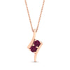 Load image into Gallery viewer, together-forever-pink-sapphire-two-stone-bypass-pendant-in-FDPD11485GSADRPIANGLE1-NL-RG