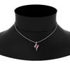Load image into Gallery viewer, together-forever-pink-sapphire-two-stone-bypass-pendant-in-FDPD11485GSADRPIANGLE1-NL-WG