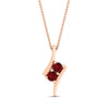 Load image into Gallery viewer, together-forever-ruby-two-stone-bypass-pendant-in-FDPD11485GRUDRANGLE1-NL-RG