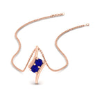 Load image into Gallery viewer, together-forever-sapphire-two-stone-bypass-pendant-in-FDPD11485GSABLANGLE1-NL-RG
