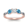 Load image into Gallery viewer, trellis-twisted-3-stone-asscher-cut-diamond-ring-blue-topaz-in-rose-gold-FD123699ASRGICBLTOANGLE5-NL-RG?v=1756181594