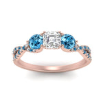 Load image into Gallery viewer, trellis-twisted-3-stone-asscher-cut-diamond-ring-blue-topaz-in-rose-gold-FD123699ASRGICBLTOANGLE5-NL-RG?v=1756181594
