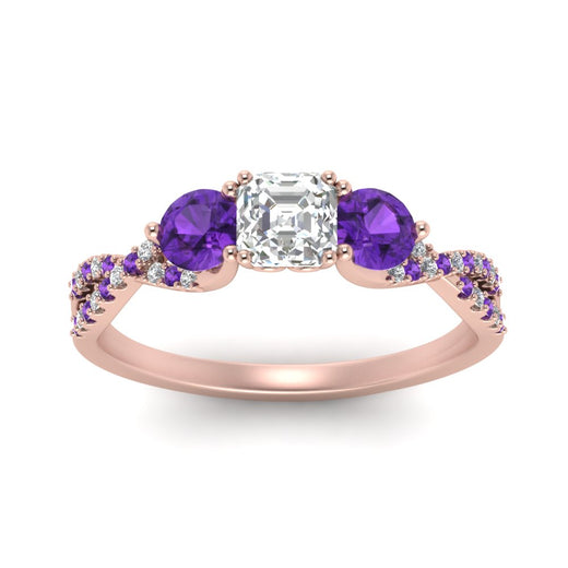 trellis-twisted-3-stone-asscher-cut-diamond-ring-violet-topaz-in-rose-gold-FD123699ASRGVITOANGLE5-NL-RG?v=1756181595