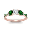 Load image into Gallery viewer, trellis-twisted-3-stone-asscher-cut-diamond-ring-with-emerald-in-rose-gold-FD123699ASRGEMGRANGLE5-NL-RG_f80acada-2c2f-47aa-b5c0-7b65ba558b00?v=1756181810