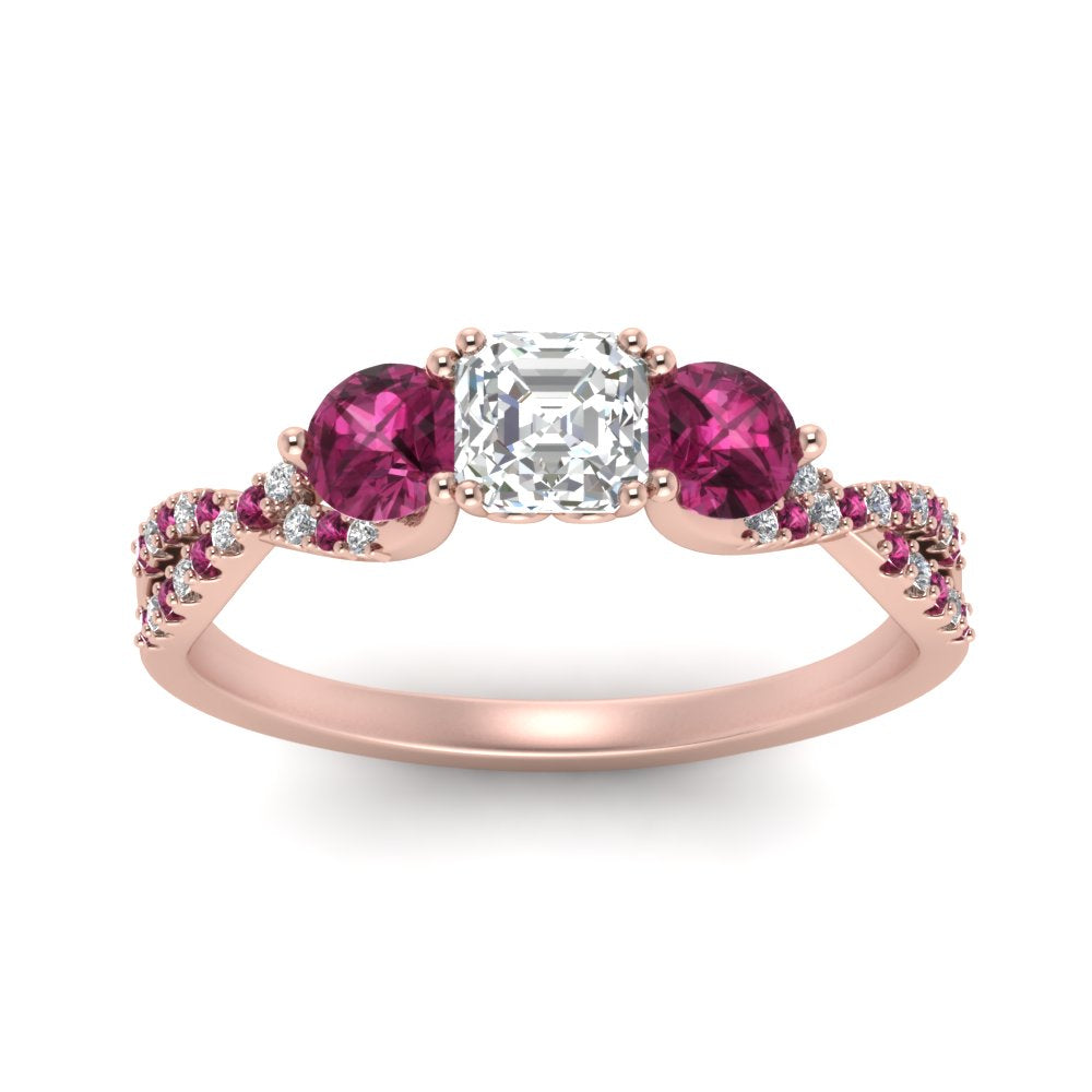 trellis-twisted-3-stone-asscher-cut-diamond-ring-with-pink-sapphire-in-rose-gold-FD123699ASRGSADRPIANGLE5-NL-RG_1a634253-751f-470e-bd5d-a14ea9990964?v=1756181809