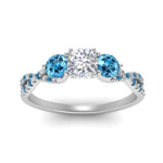Load image into Gallery viewer, trellis-twisted-3-stone-cushion-cut-diamond-ring-blue-topaz-in-white-gold-FD123699CURGICBLTOANGLE5-NL-WG?v=1756181617
