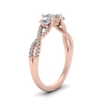 Load image into Gallery viewer, trellis-twisted-3-stone-cushion-cut-diamond-ring-in-rose-gold-FD123699CURANGLE2-NL-RG?v=1756181617
