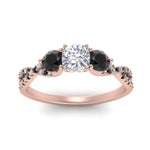 Load image into Gallery viewer, trellis-twisted-3-stone-cushion-cut-diamond-ring-with-black-diamond-in-rose-gold-FD123699CURGBLACKANGLE5-NL-RG_472270d9-ecb0-460a-aa5f-935ffd80c6b8?v=1756181824
