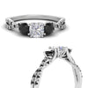 Load image into Gallery viewer, trellis-twisted-3-stone-cushion-cut-diamond-ring-with-black-diamond-in-white-gold-FD123699CURGBLACKANGLE3-NL-WG?v=1756181617