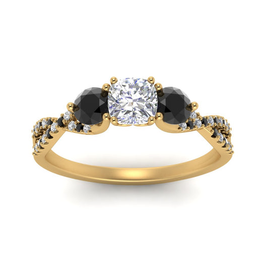 trellis-twisted-3-stone-cushion-cut-diamond-ring-with-black-diamond-in-yellow-gold-FD123699CURGBLACKANGLE5-NL-YG?v=1756181617