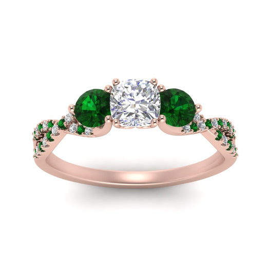 trellis-twisted-3-stone-cushion-cut-diamond-ring-with-emerald-in-rose-gold-FD123699CURGEMGRANGLE5-NL-RG?v=1756181619
