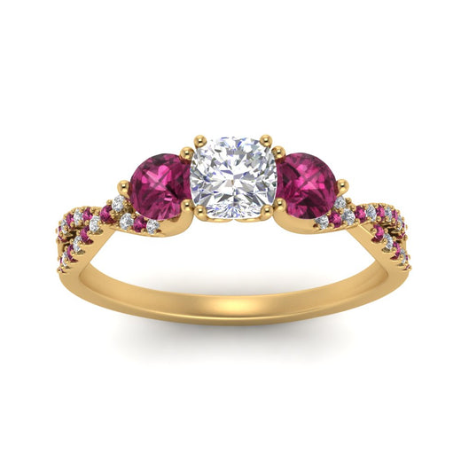 trellis-twisted-3-stone-cushion-cut-diamond-ring-with-pink-sapphire-in-yellow-gold-FD123699CURGSADRPIANGLE5-NL-YG?v=1756181617