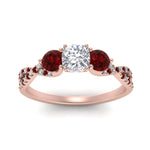 Load image into Gallery viewer, trellis-twisted-3-stone-cushion-cut-diamond-ring-with-ruby-in-rose-gold-FD123699CURGRUDRANGLE5-NL-RG_945403a0-4eb8-43fb-adc5-d1e0364cc359?v=1756181824
