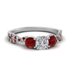 Load image into Gallery viewer, trellis-twisted-3-stone-cushion-cut-diamond-ring-with-ruby-in-white-gold-FD123699CURGRUDR-NL-WG?v=1756181616