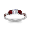 Load image into Gallery viewer, trellis-twisted-3-stone-cushion-cut-diamond-ring-with-ruby-in-white-gold-FD123699CURGRUDRANGLE5-NL-WG?v=1756181617