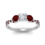 Load image into Gallery viewer, trellis-twisted-3-stone-cushion-cut-diamond-ring-with-ruby-in-white-gold-FD123699CURGRUDRANGLE5-NL-WG?v=1756181617
