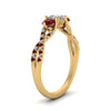 Load image into Gallery viewer, trellis-twisted-3-stone-cushion-cut-diamond-ring-with-ruby-in-yellow-gold-FD123699CURGRUDRANGLE2-NL-YG?v=1756181616