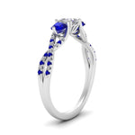 Load image into Gallery viewer, trellis-twisted-3-stone-cushion-cut-diamond-ring-with-sapphire-in-white-gold-FD123699CURGSABLANGLE2-NL-WG_5c4dad85-2818-4207-b63f-43719d6bc8a5?v=1756181824
