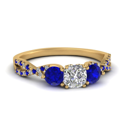 trellis-twisted-3-stone-cushion-cut-diamond-ring-with-sapphire-in-yellow-gold-FD123699CURGSABL-NL-YG?v=1756181617