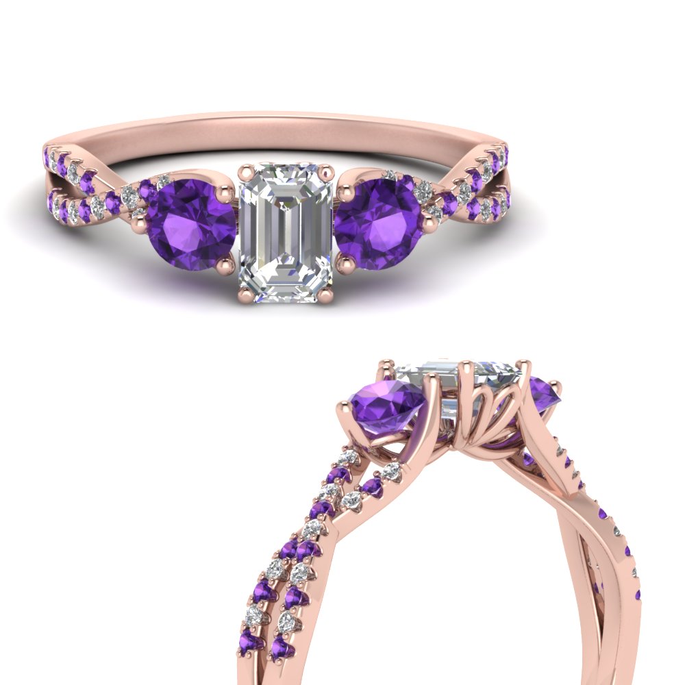 trellis-twisted-3-stone-emerald-cut-diamond-ring-violet-topaz-in-rose-gold-FD123699EMRGVITOANGLE3-NL-RG?v=1756181639