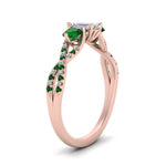 Load image into Gallery viewer, trellis-twisted-3-stone-emerald-cut-diamond-ring-with-emerald-in-rose-gold-FD123699EMRGEMGRANGLE2-NL-RG_4ad4ee05-7949-4212-b2f9-80c4798e26ae?v=1756181838
