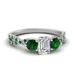 Load image into Gallery viewer, trellis-twisted-3-stone-emerald-cut-diamond-ring-with-emerald-in-white-gold-FD123699EMRGEMGR-NL-WG_cff983c7-f75d-4c55-842d-78fe7f486667?v=1756181838
